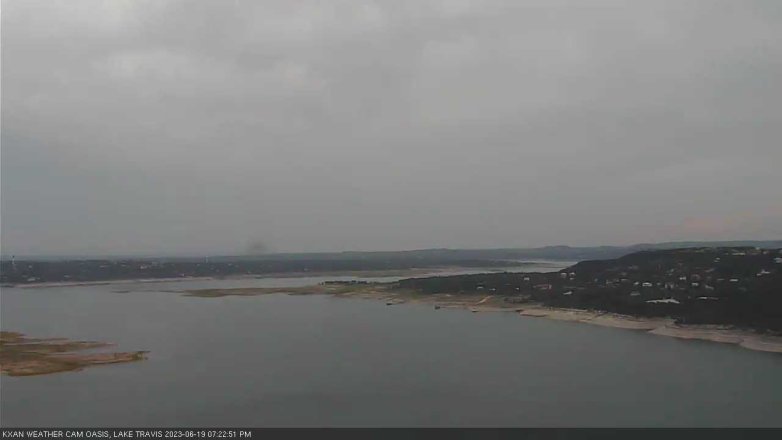 Lake Travis webcam, June 19, 2023 7:25 PM CT