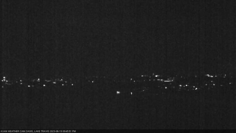 Lake Travis webcam, June 19, 2023 9:45 PM CT