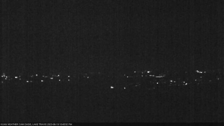 Lake Travis webcam, June 19, 2023 10:45 PM CT