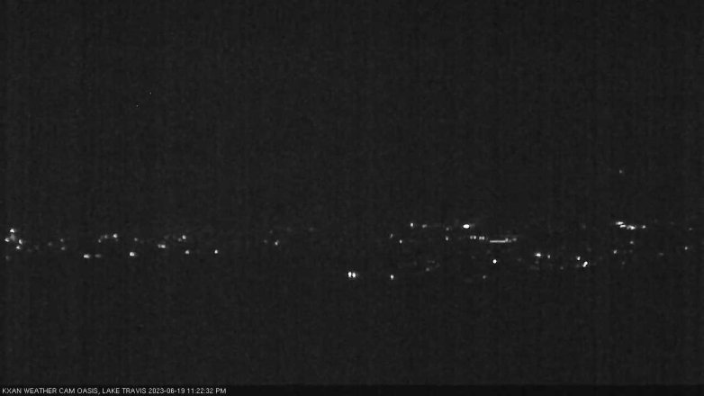 Lake Travis webcam, June 19, 2023 11:25 PM CT