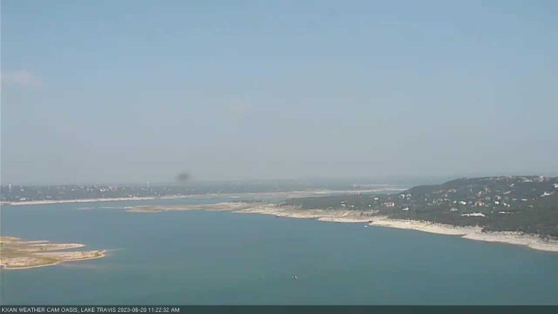 Lake Travis webcam, June 20, 2023 11:25 AM CT