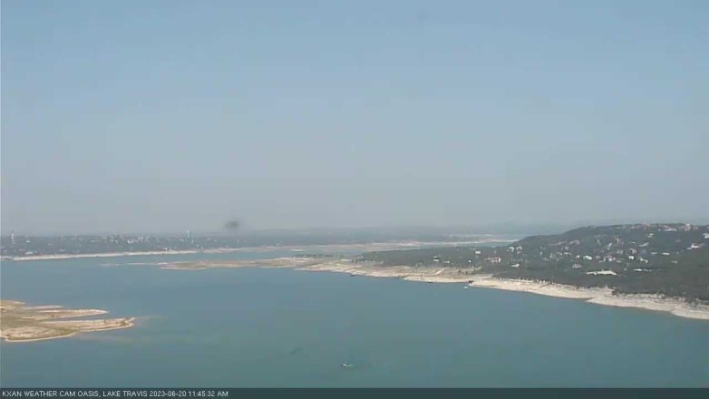 Lake Travis webcam, June 20, 2023 11:45 AM CT