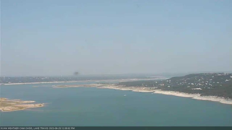 Lake Travis webcam, June 20, 2023 12:00 PM CT