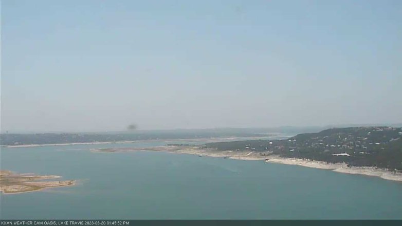 Lake Travis webcam, June 20, 2023 1:45 PM CT