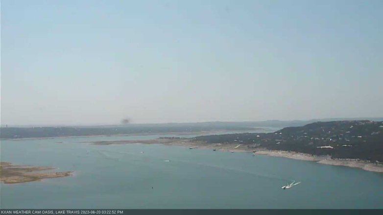 Lake Travis webcam, June 20, 2023 3:25 PM CT
