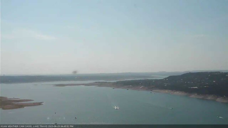 Lake Travis webcam, June 20, 2023 4:45 PM CT