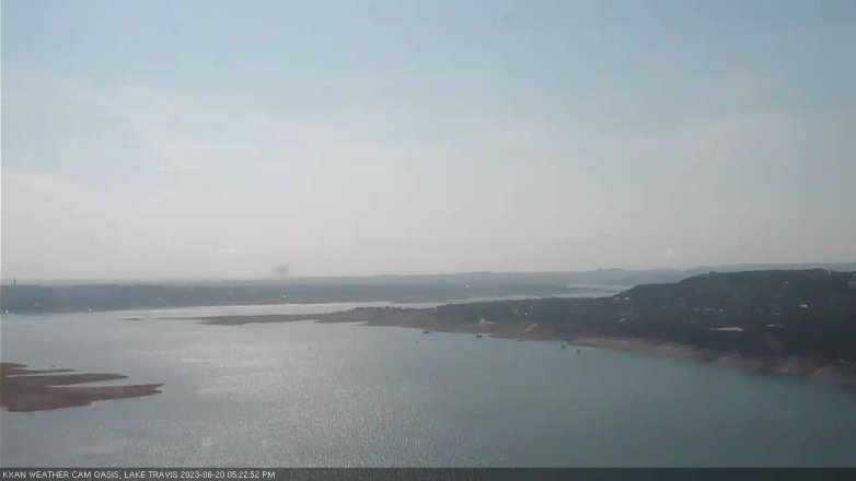 Lake Travis webcam, June 20, 2023 5:25 PM CT