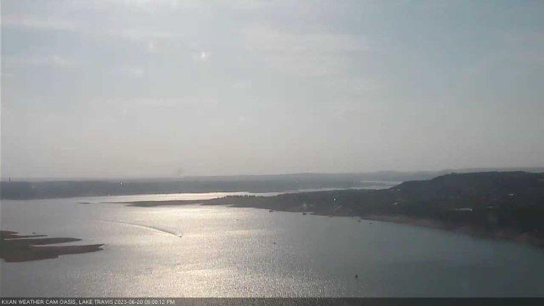 Lake Travis webcam, June 20, 2023 6:00 PM CT