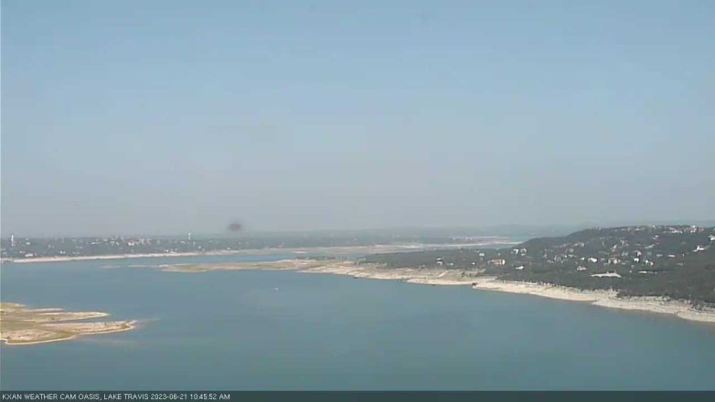 Lake Travis webcam, June 21, 2023 10:45 AM CT