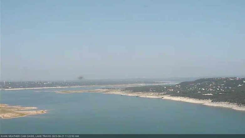 Lake Travis webcam, June 21, 2023 11:25 AM CT