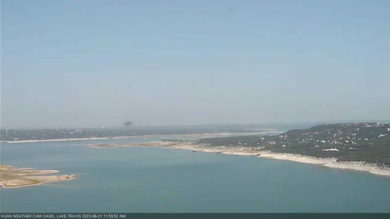 Lake Travis webcam, June 21, 2023 12:00 PM CT