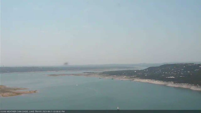 Lake Travis webcam, June 21, 2023 3:00 PM CT