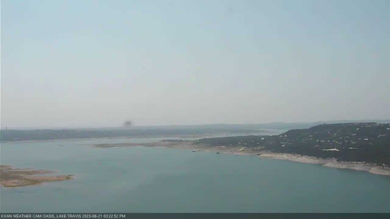 Lake Travis webcam, June 21, 2023 3:25 PM CT