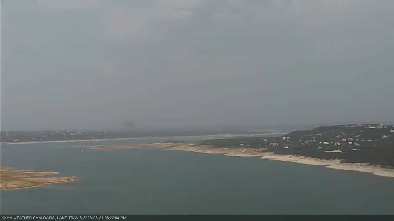 Lake Travis webcam, June 21, 2023 6:25 PM CT
