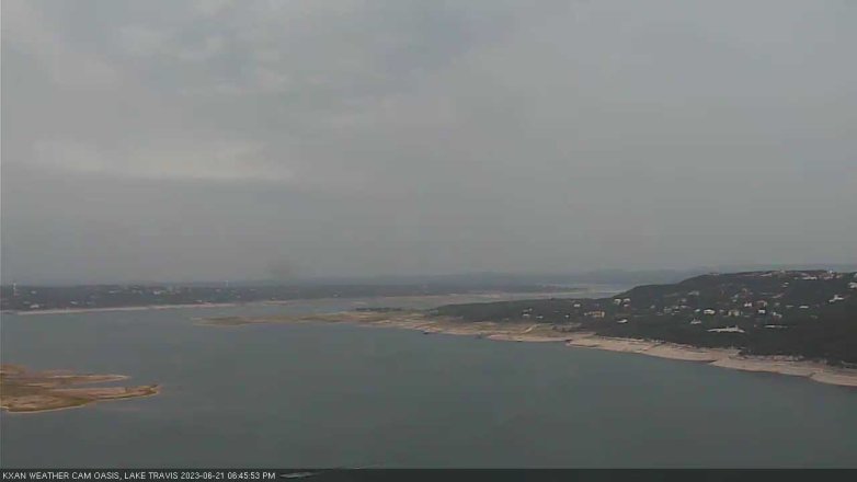 Lake Travis webcam, June 21, 2023 6:45 PM CT