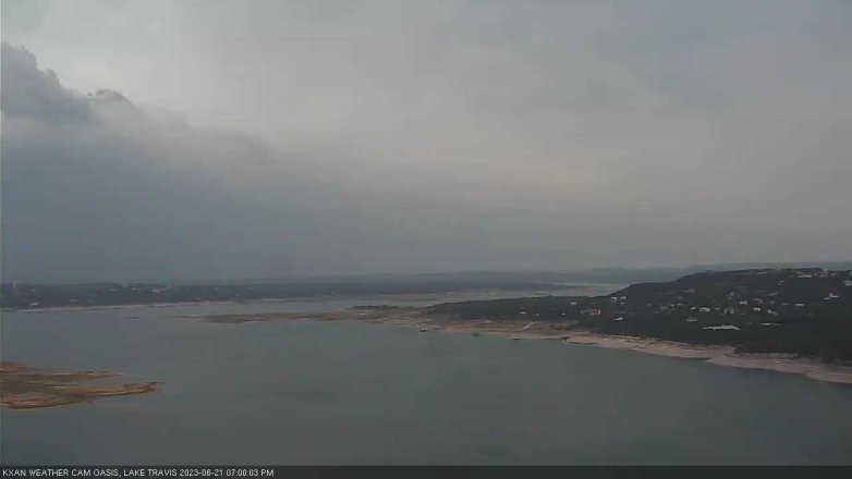 Lake Travis webcam, June 21, 2023 7:00 PM CT