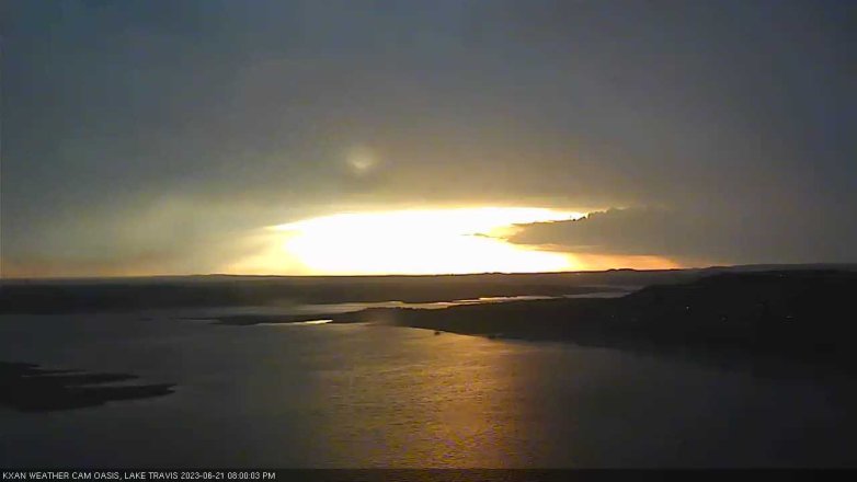 Lake Travis webcam, June 21, 2023 8:00 PM CT