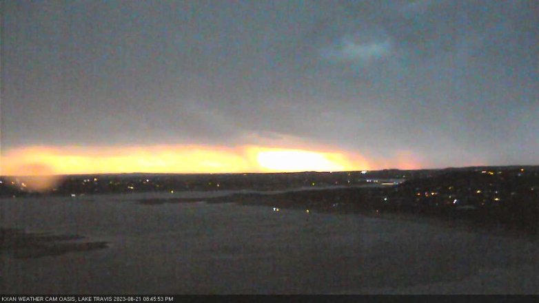 Lake Travis webcam, June 21, 2023 8:45 PM CT