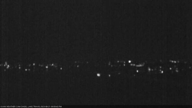 Lake Travis webcam, June 21, 2023 10:00 PM CT