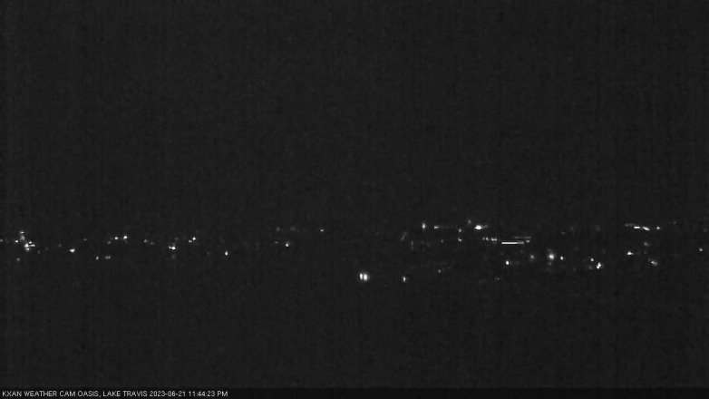 Lake Travis webcam, June 21, 2023 11:45 PM CT