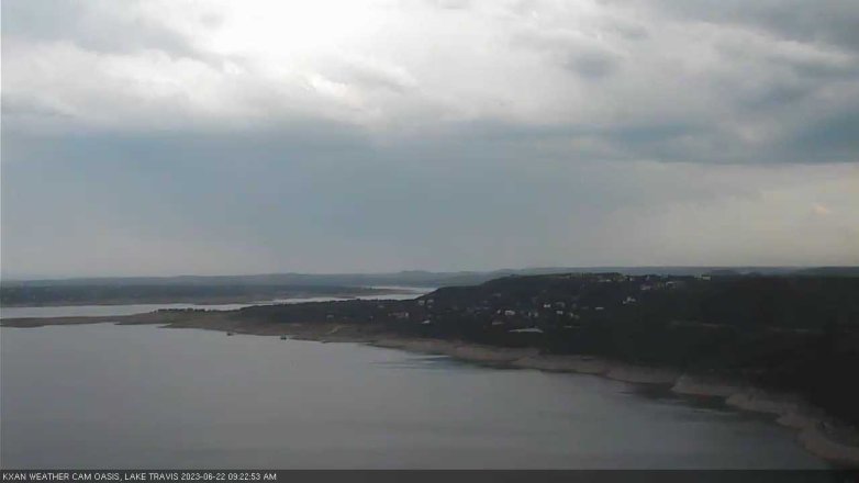 Lake Travis webcam, June 22, 2023 9:25 AM CT