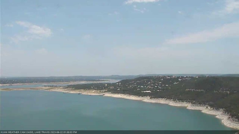Lake Travis webcam, June 22, 2023 1:00 PM CT