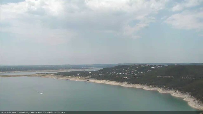 Lake Travis webcam, June 22, 2023 2:25 PM CT