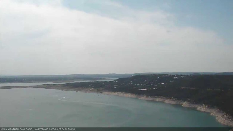 Lake Travis webcam, June 22, 2023 4:25 PM CT