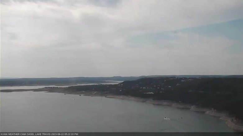 Lake Travis webcam, June 22, 2023 5:25 PM CT