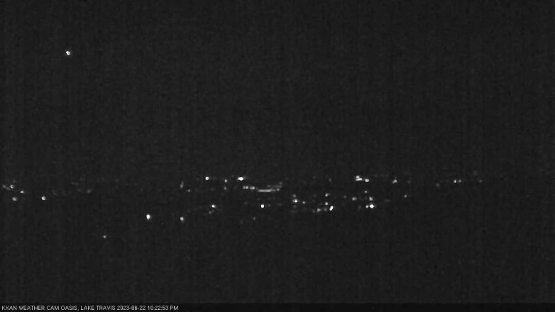 Lake Travis webcam, June 22, 2023 10:25 PM CT