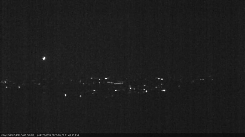 Lake Travis webcam, June 22, 2023 11:45 PM CT