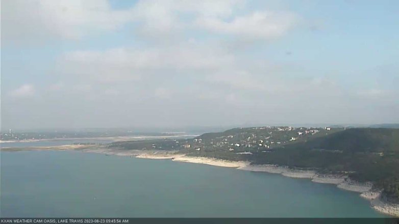 Lake Travis webcam, June 23, 2023 9:45 AM CT