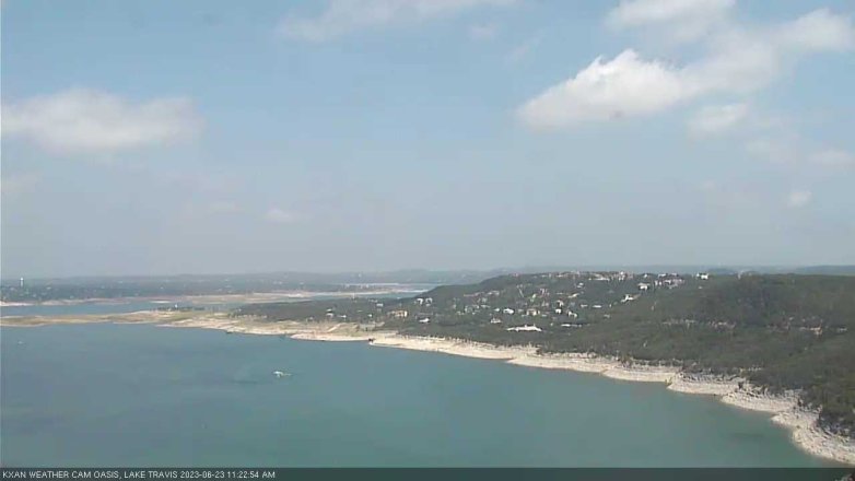 Lake Travis webcam, June 23, 2023 11:25 AM CT