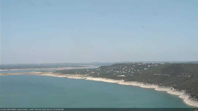 Lake Travis webcam, June 23, 2023 12:25 PM CT