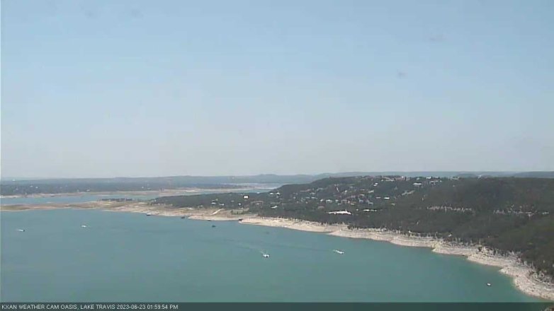 Lake Travis webcam, June 23, 2023 2:00 PM CT
