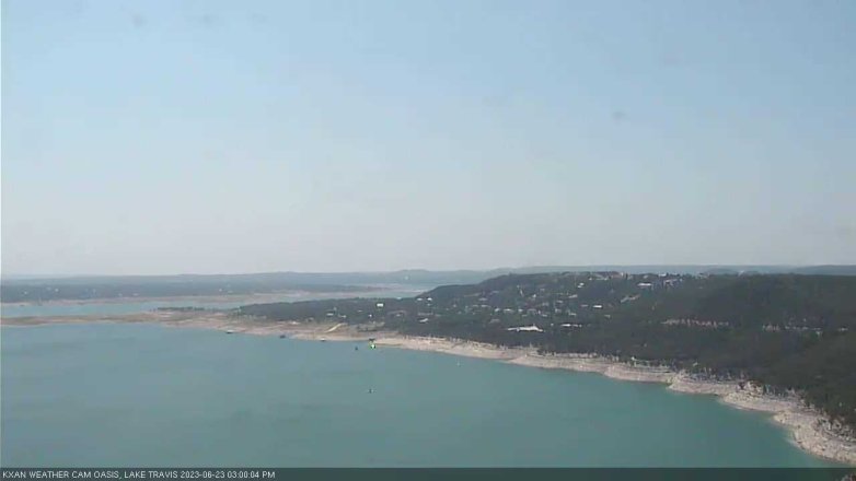 Lake Travis webcam, June 23, 2023 3:00 PM CT