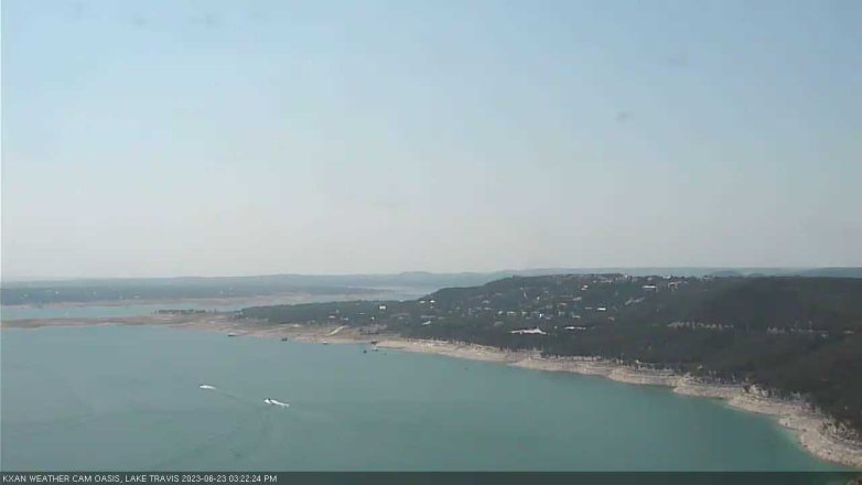 Lake Travis webcam, June 23, 2023 3:25 PM CT