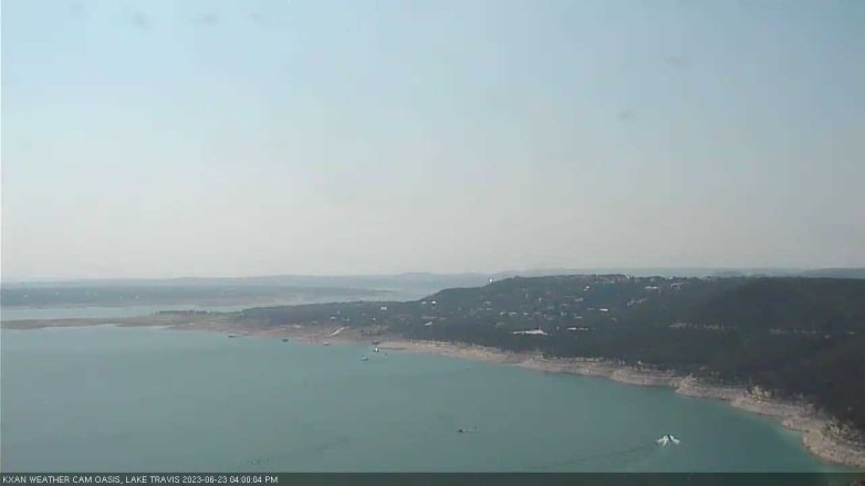 Lake Travis webcam, June 23, 2023 4:00 PM CT