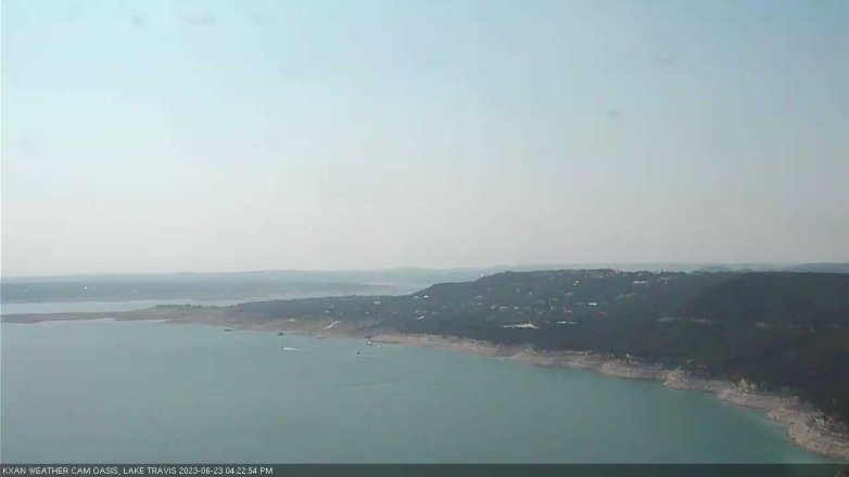 Lake Travis webcam, June 23, 2023 4:25 PM CT