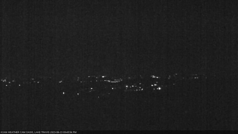 Lake Travis webcam, June 23, 2023 9:45 PM CT