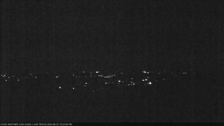 Lake Travis webcam, June 23, 2023 10:25 PM CT