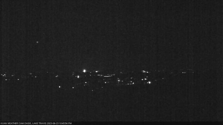 Lake Travis webcam, June 23, 2023 10:45 PM CT
