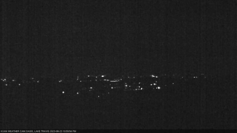 Lake Travis webcam, June 23, 2023 11:00 PM CT