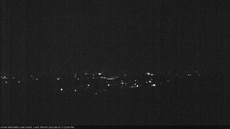 Lake Travis webcam, June 23, 2023 11:25 PM CT