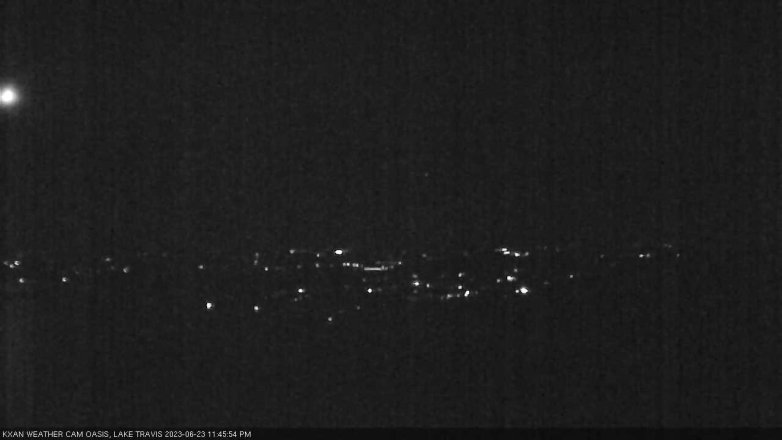 Lake Travis webcam, June 23, 2023 11:45 PM CT