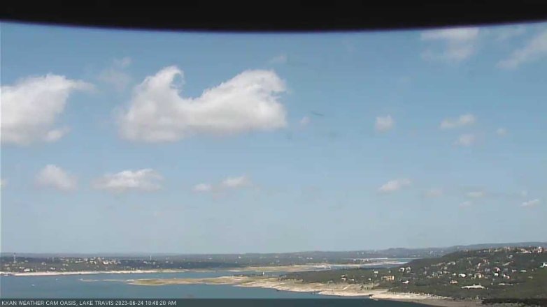 Lake Travis webcam, June 24, 2023 10:45 AM CT
