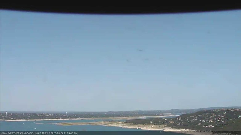 Lake Travis webcam, June 24, 2023 12:00 PM CT