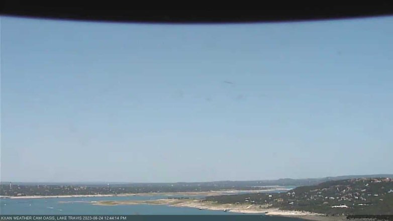 Lake Travis webcam, June 24, 2023 12:45 PM CT