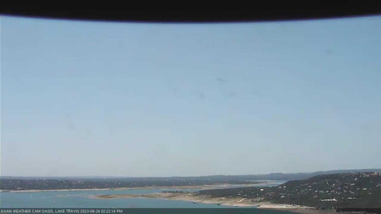 Lake Travis webcam, June 24, 2023 2:25 PM CT
