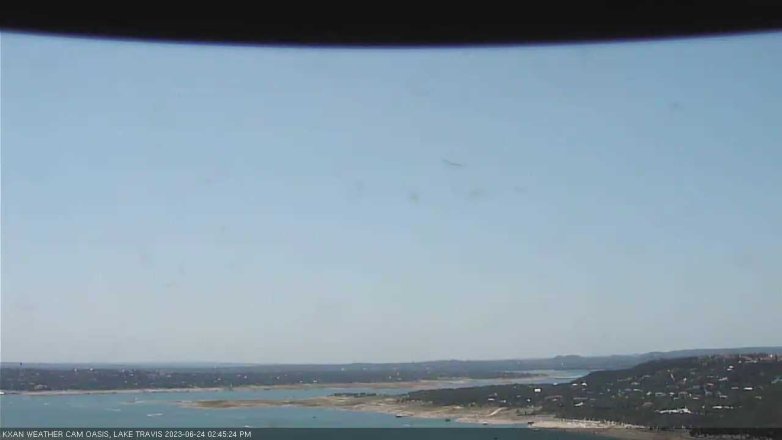 Lake Travis webcam, June 24, 2023 2:45 PM CT